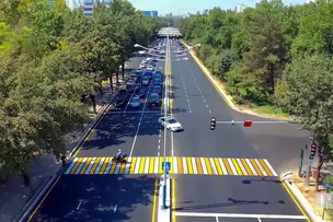 В Ташкенте открыли первую BRT-полосу