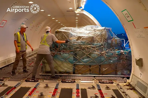 Uzbekistan Airports запустила новый грузовой маршрут в Европу