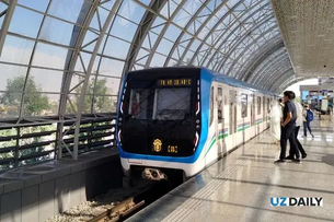 Tashkent Metro received 56 new cars - train intervals reduced to 1.5 minutes