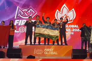 Uzbekistan won the FIRST Global Challenge 2026 Robotics World Championship