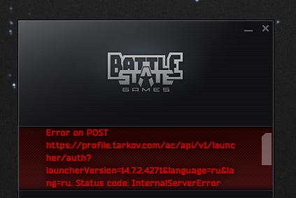 Tarkov server issues