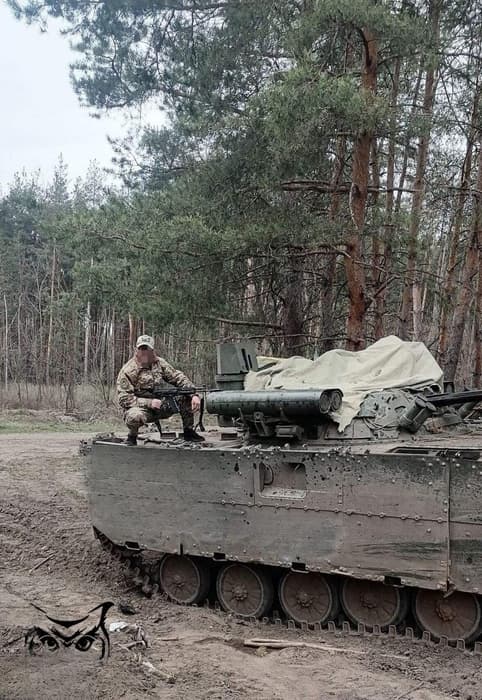 БМП-2М с «Бережком» 