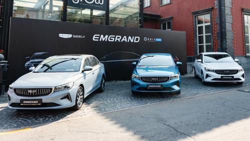Седаны Geely Emgrand получили в Казахстане Apple Car Play. Фото: Елена Никитенко