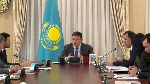 Канат Бозумбаев на заседании Проектного офиса
