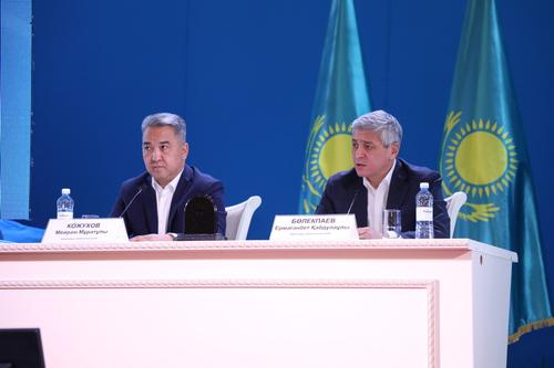 Аким Карагандинской области Ермаганбет Булекпаев
