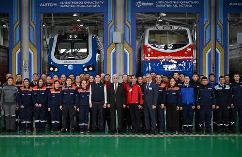 Завод Alstom в Астане