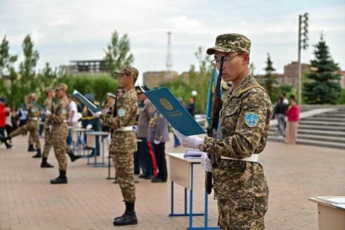 Фото пресс-службы Минобороны Казахстана