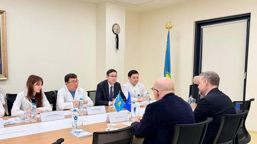 Фото пресс-службы Минздрава Казахстана