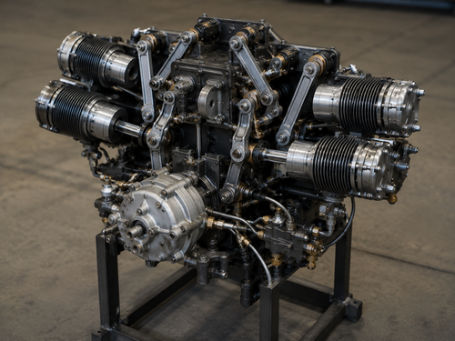 Inventor de Belgorod diseña un motor en forma de T con tres pistones