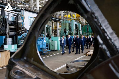 Посещение Антоном Алихановым предприятий с Северодвинске