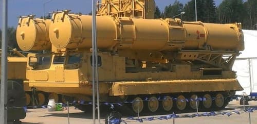 Пусковая установка системы ПВО С-300ВМ