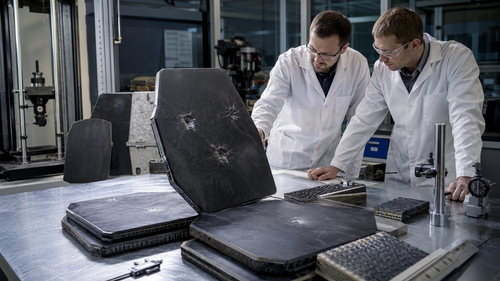 Russian armor plates made 20-30% lighter than analogues