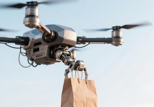 Not just a flying camera: RTU MIREA engineers developed a drone with an "arm"