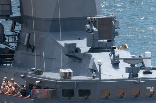 РЭБ «Пероед-М» на крейсере «Варяг»