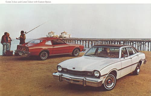 Imagen del folleto del Mercury Comet de 1977 (Colección Robert Tate)