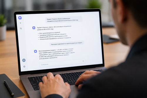 "Yandex" opened the function of creating AI agents for businesses, which independently search and analyze information