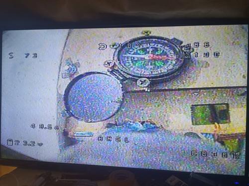 Compass installed on the drone