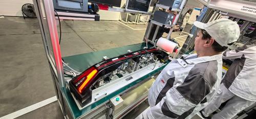 Production of lighting for Lada Azimut