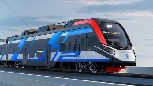 Render del tren de hidrógeno