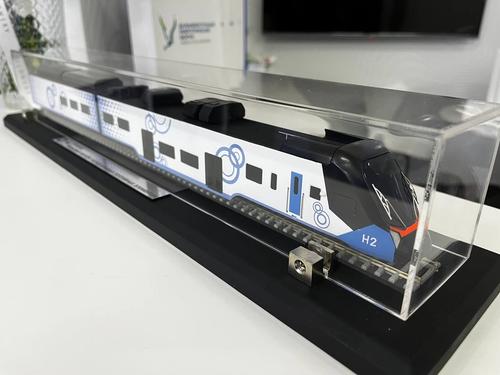 Maqueta del tren de hidrógeno