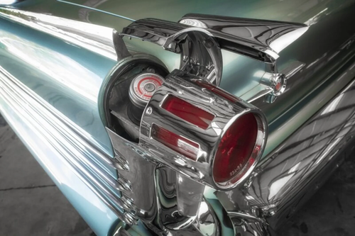 Fuel filler flap on Oldsmobile 88