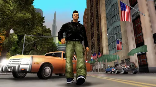 Screenshot of GTA III game