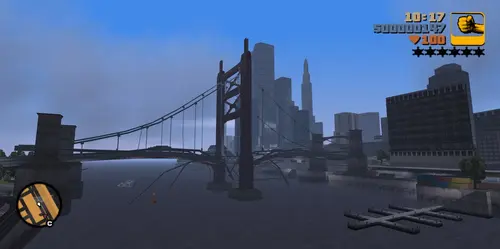 Screenshot of GTA III game