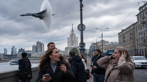 Звук взрыва в Москве объяснили полётом Су-35