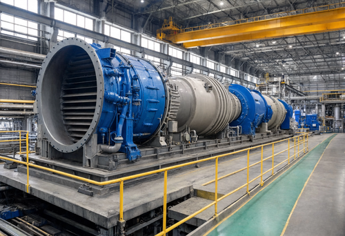 Gas turbine of Novokuibyshevskaya TPP-1 inspected without disassembly: specialists found hidden defects using a video endoscope