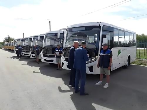 Entrega de autobuses PAZ Vector NEXT