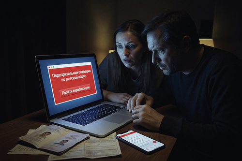 New scam scheme: fraudsters obtain parents' passports and passwords through fake child card verification