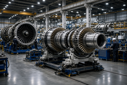 Where do peak loads occur? The turbine shaft of an aircraft engine revealed its most dangerous spots