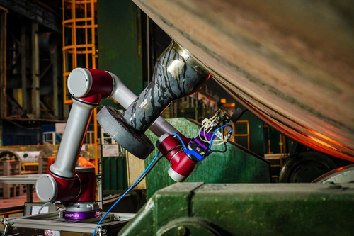 Robotic complex for welded joint inspection