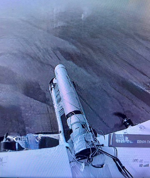 "Molniya-2" UAV equipped with RPO-A "Shmel" infantry flamethrower