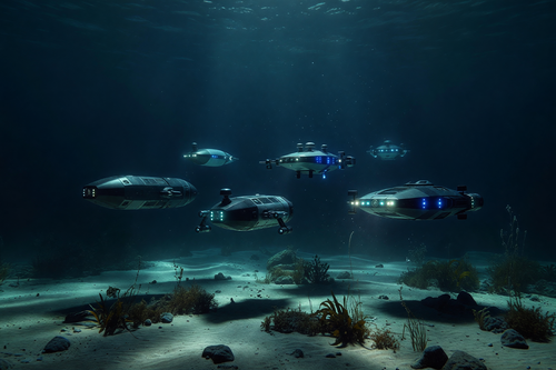 Rusia tendrá un ejército de robots submarinos: la USC mostró el concepto de AUV para la plataforma continental