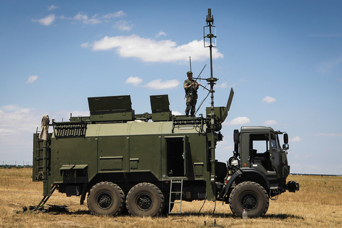 R-934BMV jamming station from the Borisoglebsk-2 complex