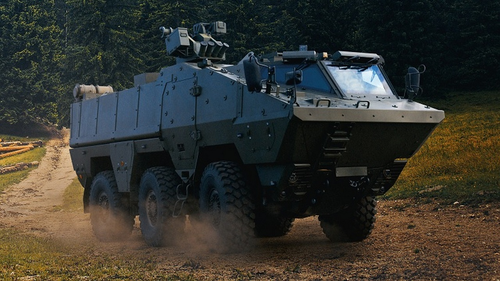 RKhM-9 based on the KamAZ-63969 "Typhoon" armored vehicle