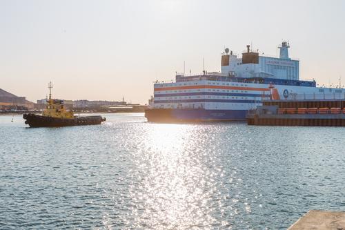 Floating nuclear power plant "Akademik Lomonosov"