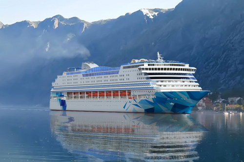 Render of the cruise liner project
