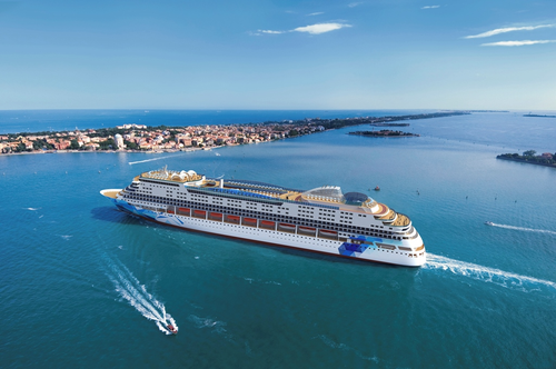 Render of the cruise liner project