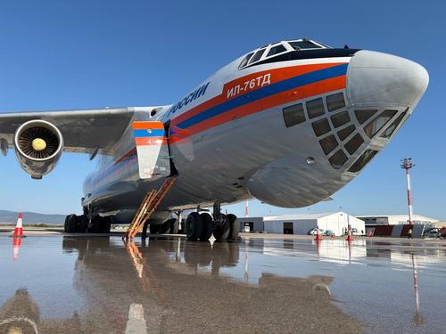 Il-76 TD del EMERCOM de Rusia