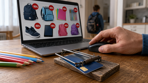 Back-to-school sale could be a trap: scammers copy children's goods stores