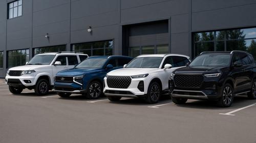 Four New Russian Cars in Autumn 2026: Lada Azimut, Large Sollers S9 SUV, Updated UAZ "Patriot", and Tenet T9