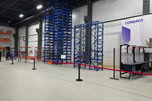 Plataforma de alta tecnología "Semargl" para la producción de ASH y robots logísticos