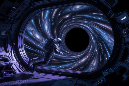 What would a person see inside a black hole? FIAN Astro Space Center explains