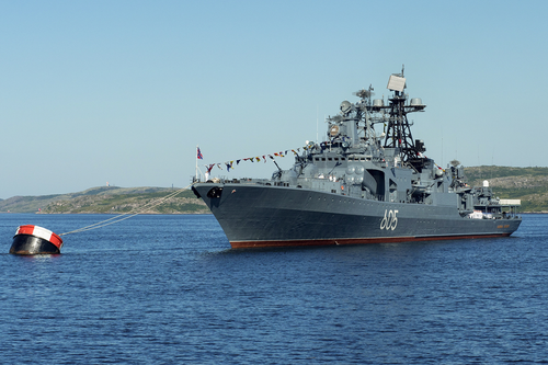 Large anti-submarine ship "Admiral Levchenko" of Project 1155