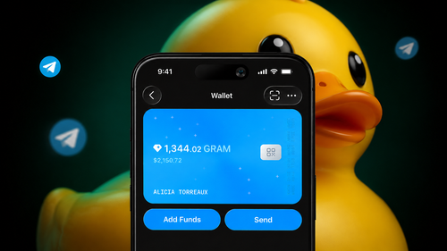 Telegram запускает Gram Wallet: криптокошелёк получат более миллиарда пользователей