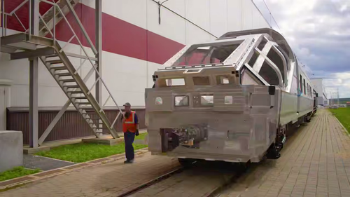 Tren de alta velocidad en pruebas