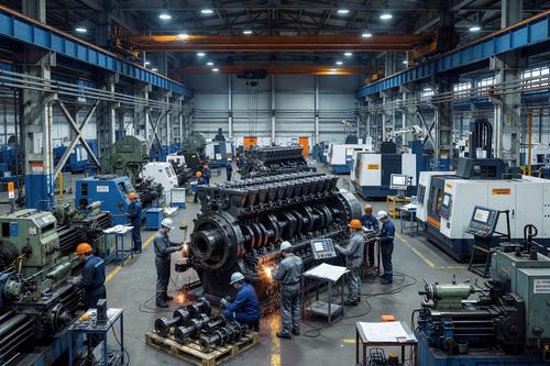 La planta Proletarsky se convierte en la empresa principal de OSK para motores marinos de baja velocidad