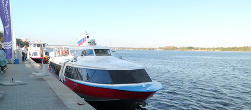 Hydrofoil "Voskhod-50" Embarks on First Voyage in 24 Years